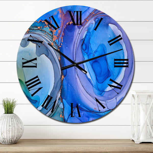 Bless international Horloge murale surdimensionnée Wayfair Canada